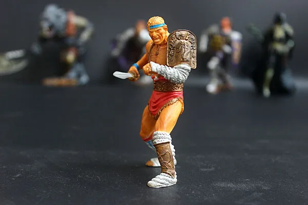 

Фигурка из ПВХ, модель игрушки 1/18, Римский гладиатор