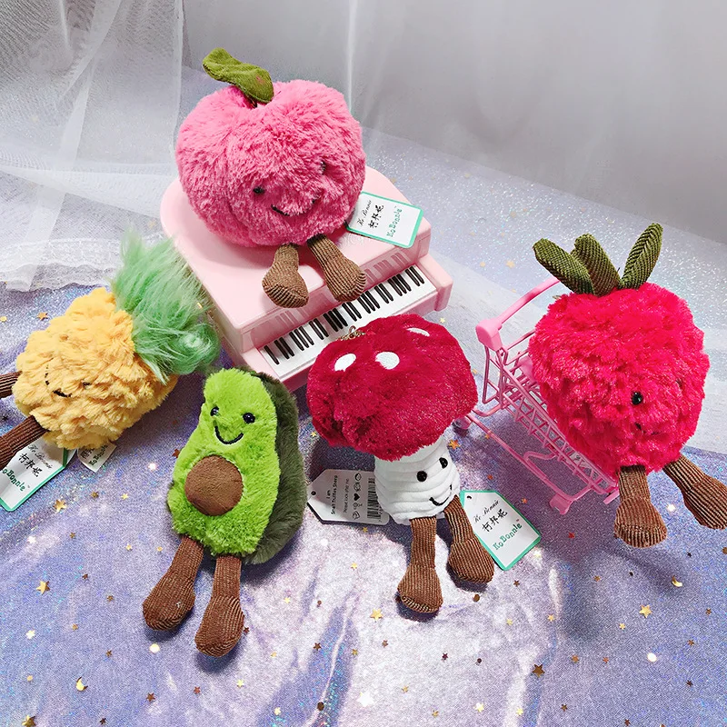 23 5 см Kawaii Мини Авокадо Фрукты мягкий плюшевый завод сумка игрушка-брелок