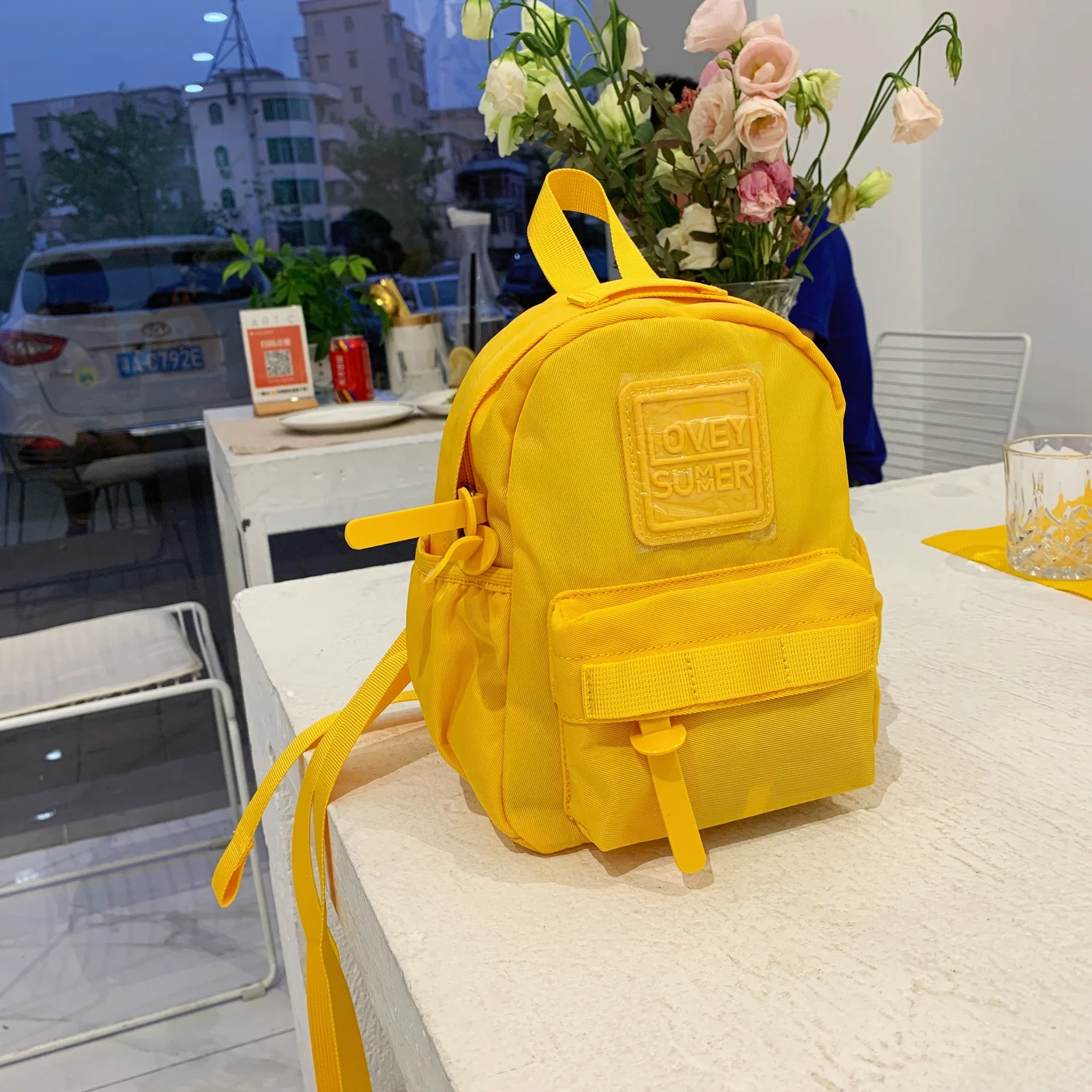 Модный милый миниатюрный женский рюкзак мягкий детский школьный ранец для