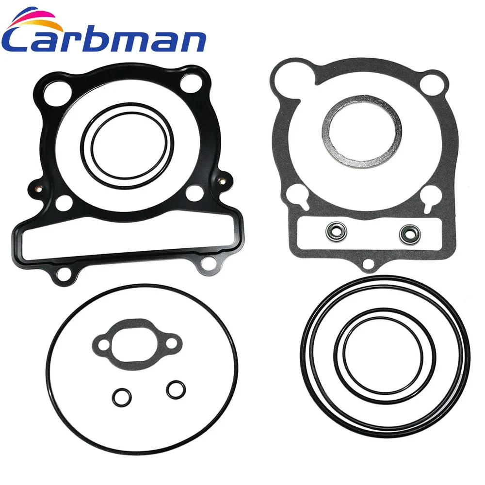 

Carbman Top End Head Gasket Kit For YAMAHA Warrior 350 Raptor Big Bear Wolverine ATV Spare Part