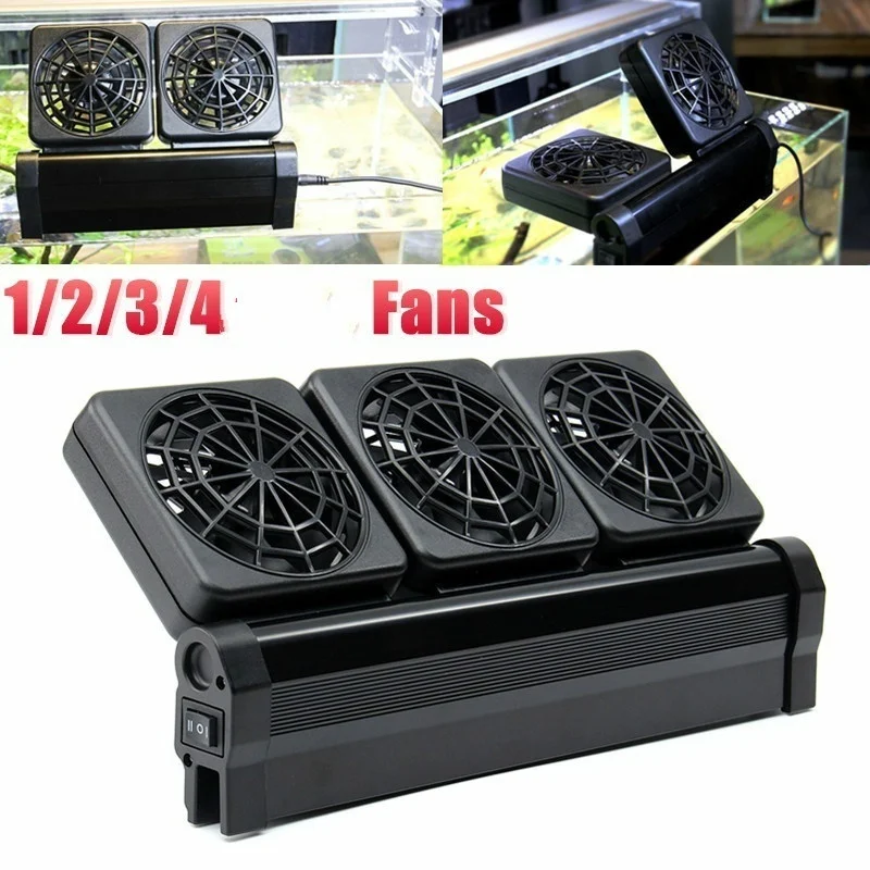 Регулируемый охлаждающий вентилятор для аквариума охладитель холодного воздуха