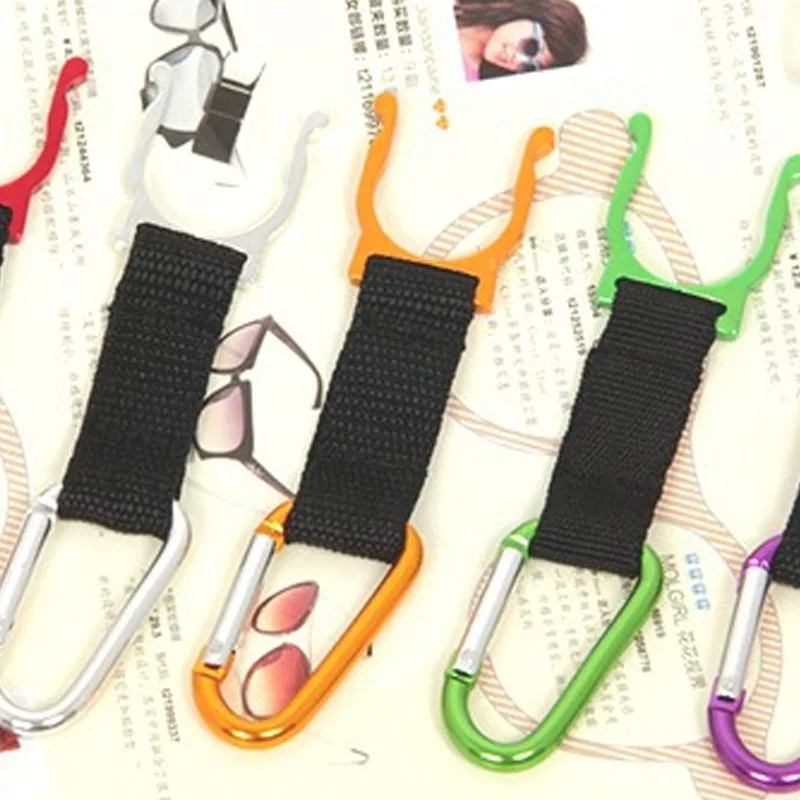 Открытый Портативный напиток бутылка висячая пряжка горный путешествия рюкзак