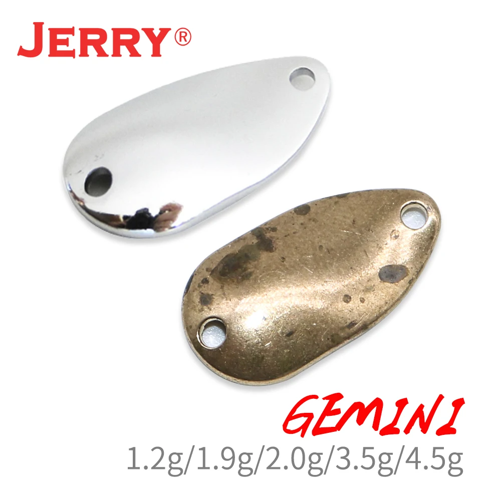 Jerry Gemini 50 шт. 1 г 7 2 3 4 Неокрашенные Пустые ложки для микрофорели латунная