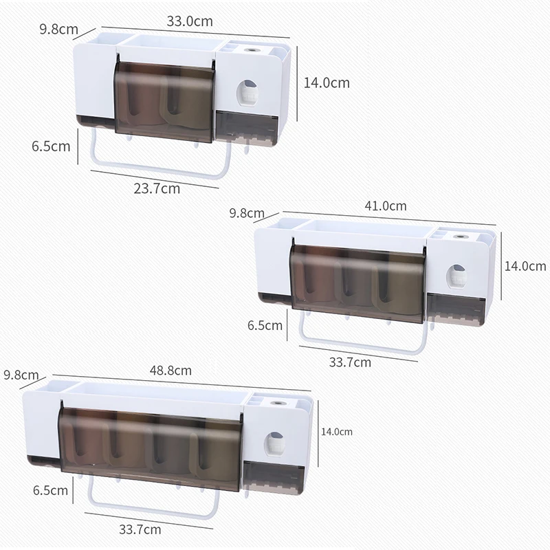 Автоматический диспенсер для зубной щетки держатель пасты ванной органайзер