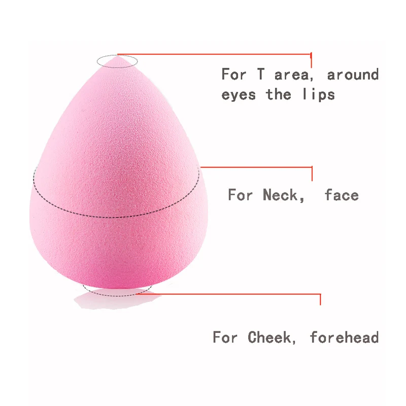 4 шт. губка для основы под макияж| |