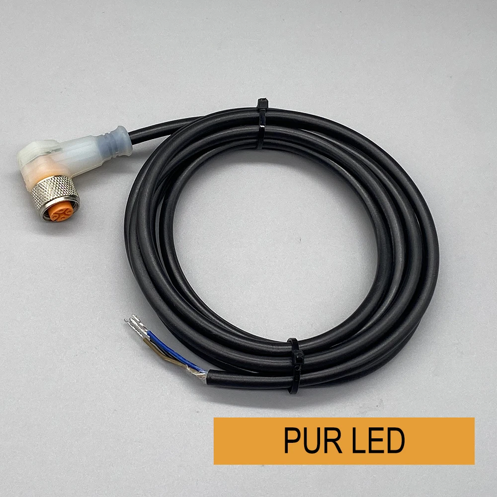 5 шт. M12 4 8 контактов PUR м под заказ стандартный водонепроницаемый разъем для