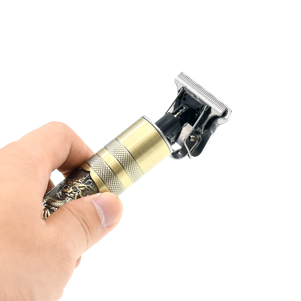 Kemei лысый для стрижки волос триммер машинка Heavy Industry Аккумуляторный Триммер 5 Вт