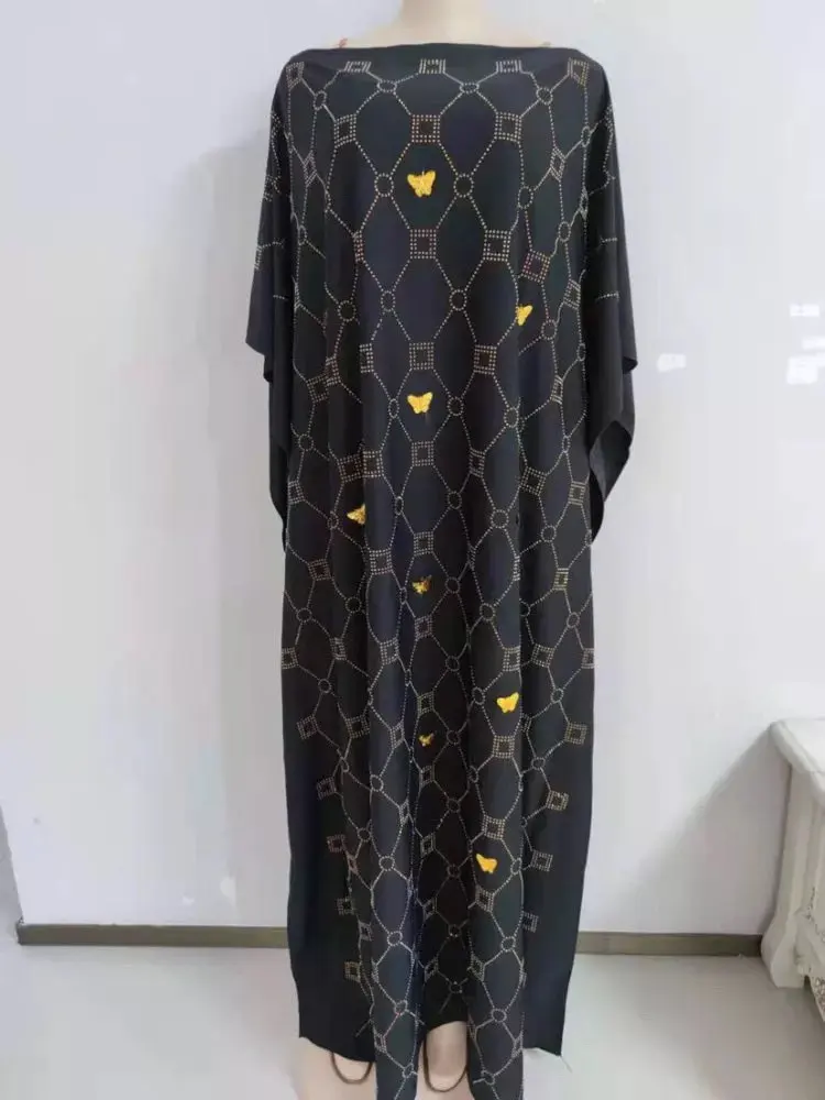 Длина платья: 145 см новые модные платья женские длинные с принтом Дашики цветным