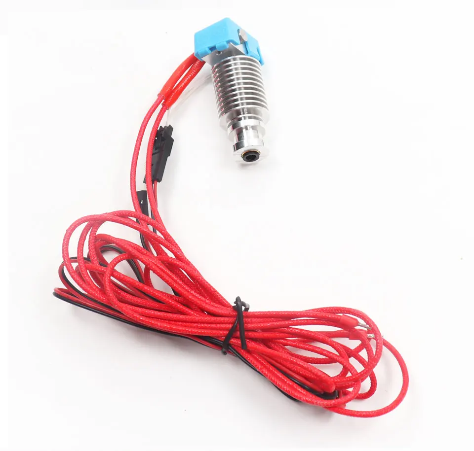 BLV MGN Cube 3d принтер E3D V6 предварительно собранный hotend комплект для с 1,2 м длиной 24V40W картридж термистор 0,4 мм Насадка blv Горячий Конец