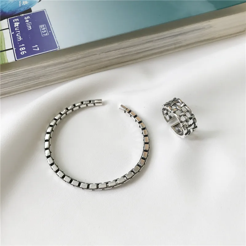 RUIYI 925 стерлингового серебра женские элегантные роскошные браслеты для женщин на