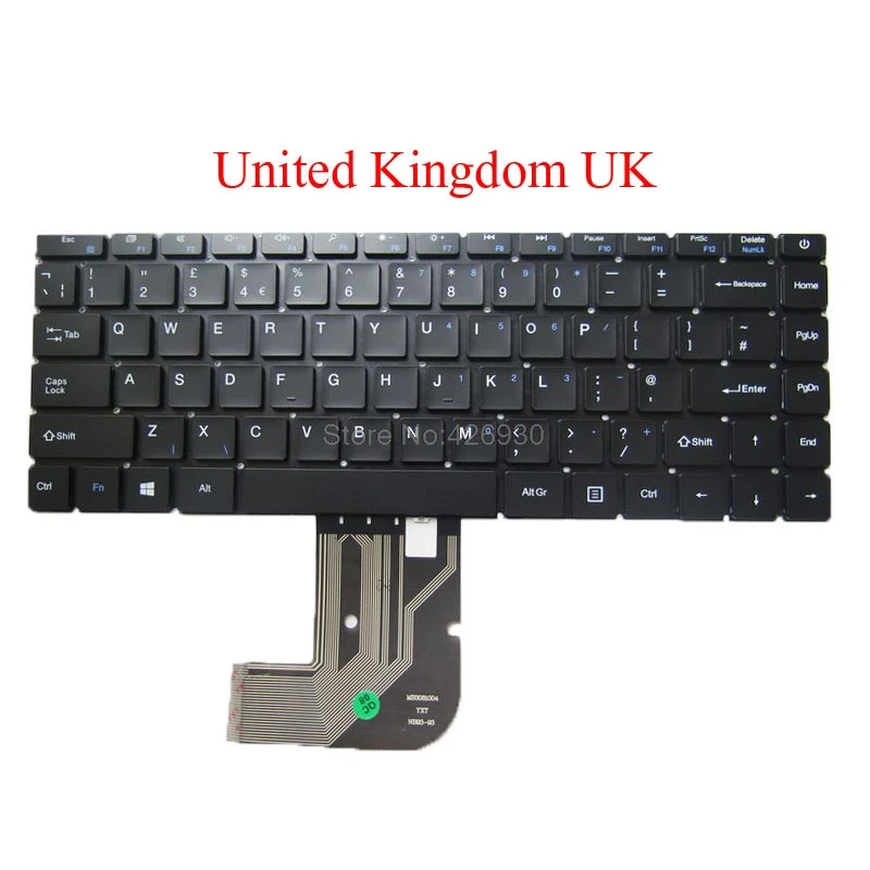 Ноутбук SP UK AR LA KR SW клавиатура для Chuwi Lapbook SE CWI528 CWI547 13 3 MB3081004 YXT NB93 93 Испанский