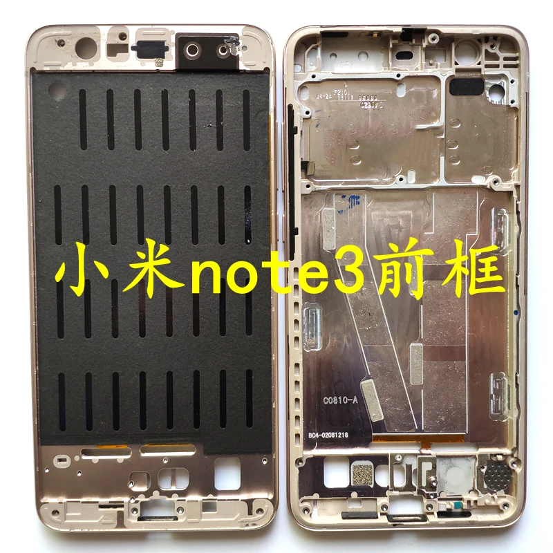 Для Xiaomi Mi Note 3 Передняя средняя рамка Корпус ЖК панель + для Redmi задняя крышка