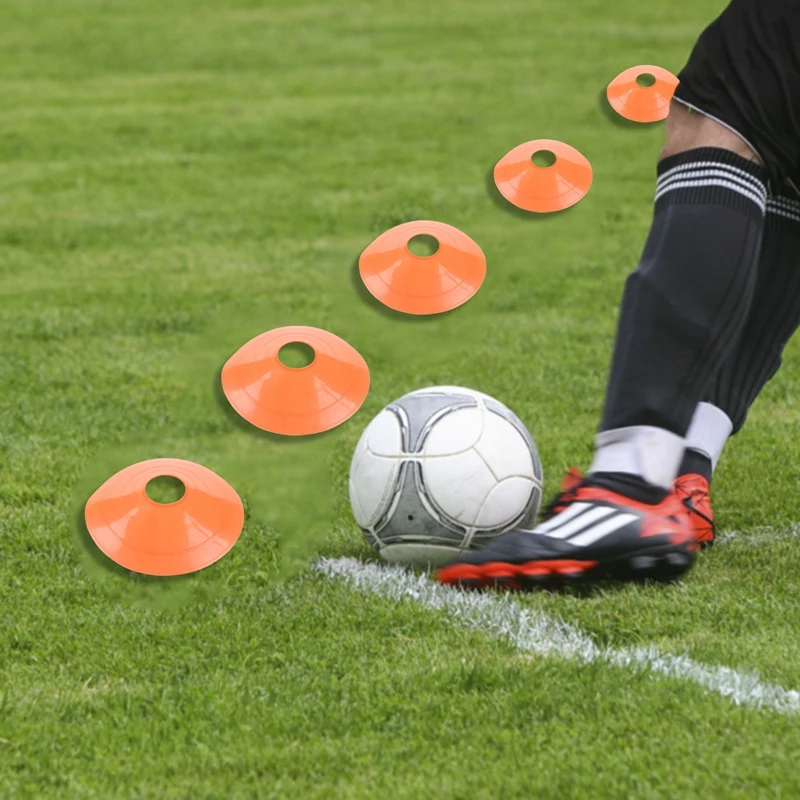 

50Pcs Football Training Sign Disc,Sign Plate,Sign Cone Signpost Plate For Training,Football,Children,Sports,Field Cone Mark
