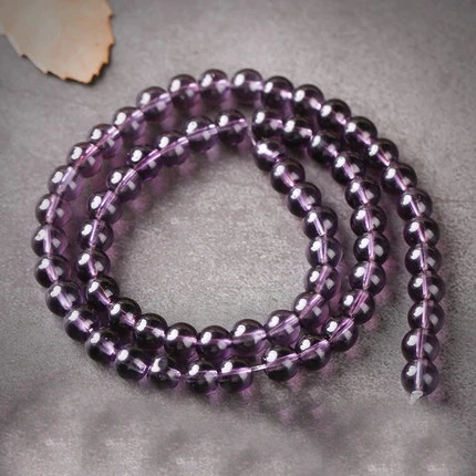 Винтажные фиолетовые бриллианты фурнитура для ювелирных изделий бусины Лариат