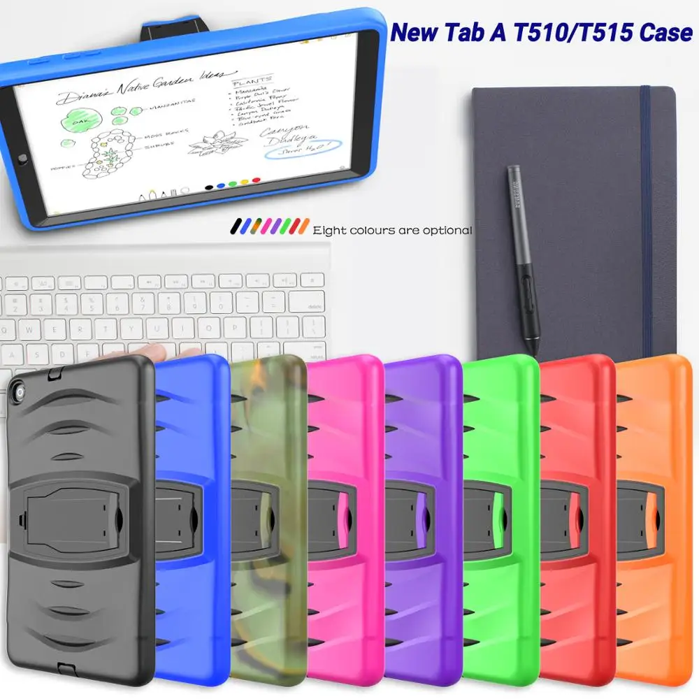 Armor Shockproof Tablet Case For Samsung Galaxy Tab A10.1 2019 T510 T515 Heavy Protective Rugged Duty Stand | Компьютеры и офис