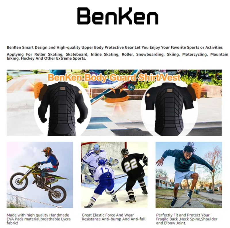 BenKen лыжные штаны для ягодиц, защита бедра, защита от ягодиц для скейтбординга, катания на лыжах, езды на велосипеде, сноубординга, гоночных доспехов