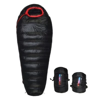 400g 1800g goose down ultra light keep warm outdoor camping traveling hiking down sleeping bag nylon mummy envelope sleeping bag