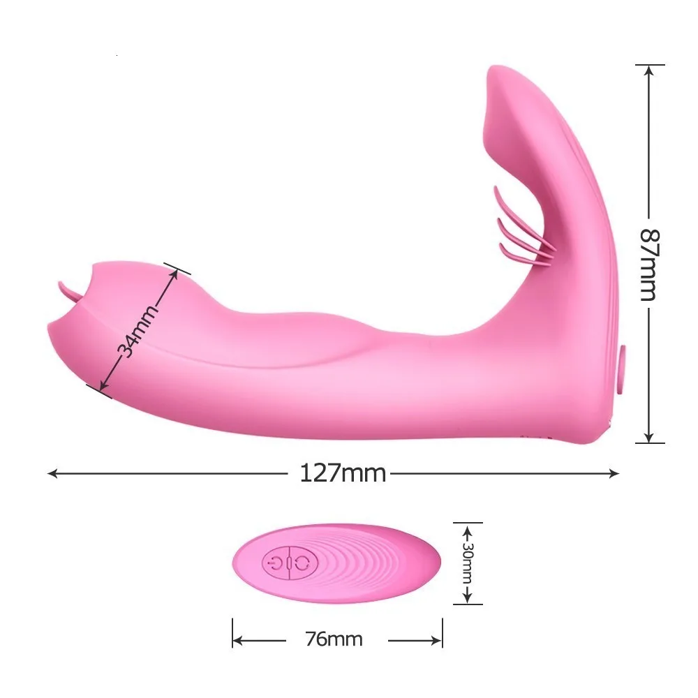 Трусики с подогревом и дистанционным управлением Вибрация вагины Стимулятор