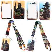 fd0786 movies lanyard neck straps for keys mobile phone hang rope keycord usb id card badge holder cartoon keychain lariat lasso