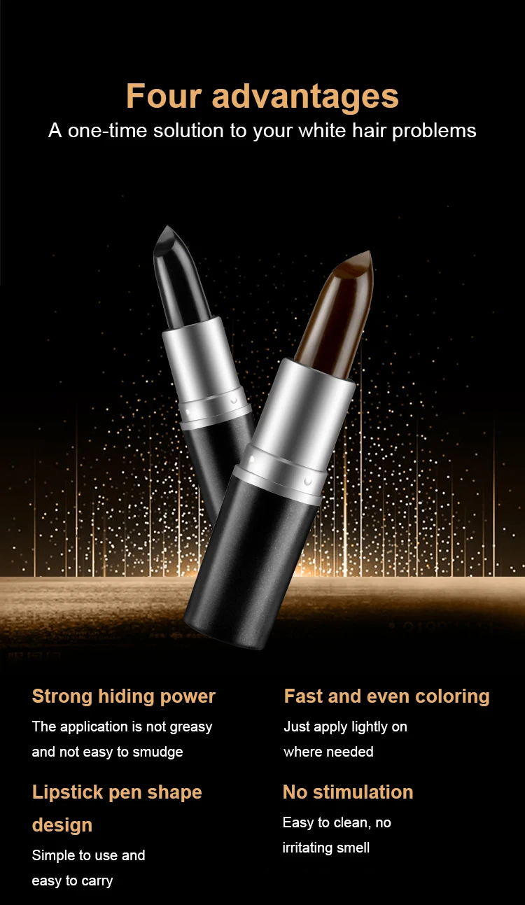 Tinte para el cabello de una sola vez краска для волос cobertura raiz gris Instant EO crema motora del Color TSLM1 | Красота и