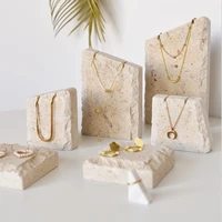 natural stone ins wind necklace shelf display stand earrings jewelry ring jewelry display stand shooting photography props