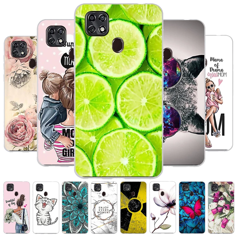 

Case for ZTE Blade 20 Smart V1050 Case 6.49" Luxury Printing Silicone Cover Soft TPU Phone Case for ZTE Blade 20 Cover Coque