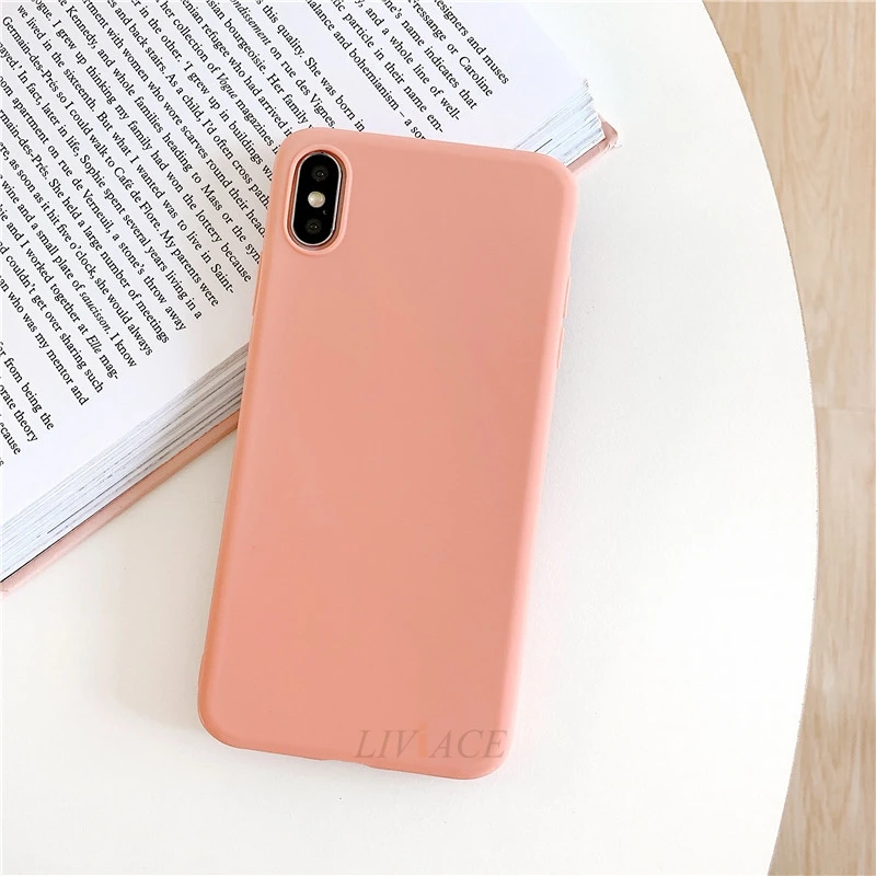 Orange Мягкий ТПУ чехол для xiaomi redmi note 8 7 note8 pro 8a 7a 8T цветной Матовый ультратонкий силиконовый чехол на заднюю панель для xiomi redmi note 8 - Цвет: Orange