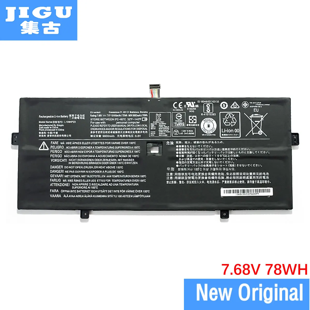 

Оригинальный аккумулятор JIGU для ноутбука L15C4P22 L15M4P23 для LENOVO для Yoga 910-13IKB 80VGS00300 для Yoga 910-13IKB(80VF00C3GE)