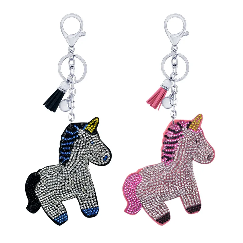 Лидер продаж замшевый брелок подвеска в виде единорога|Звездочка цепи| |