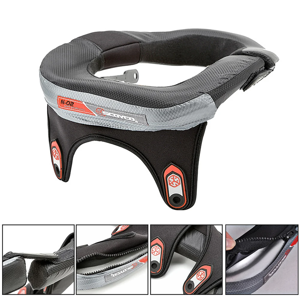 Motocross Neck Protector Brace for Adult Motorcycle Cycling Anti-fatigue Guard Off-Road Riding Body Protection Gears | Автомобили и