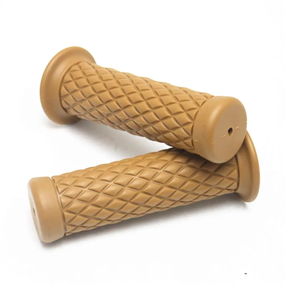 1 пара универсальные 22 мм мотоциклетные рукоятки набор Ретро резиновая ручка