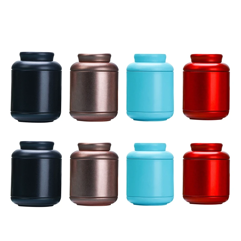 Чайная герметичная коробка Кухонный Контейнер для хранения круглая банка
