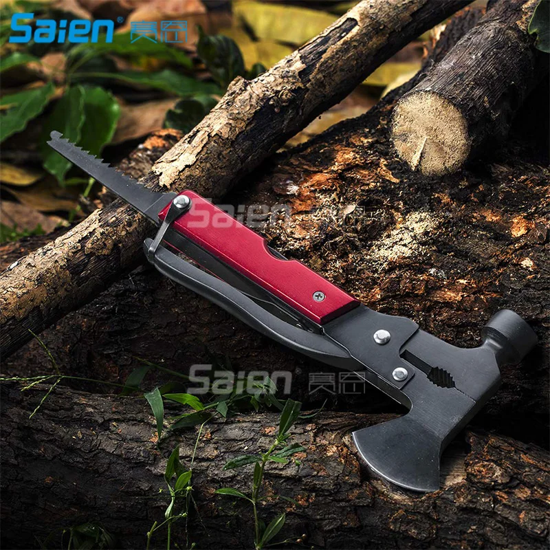 Многофункциональный инструмент из нержавеющей стали 14 в 1 прочный черный оксид