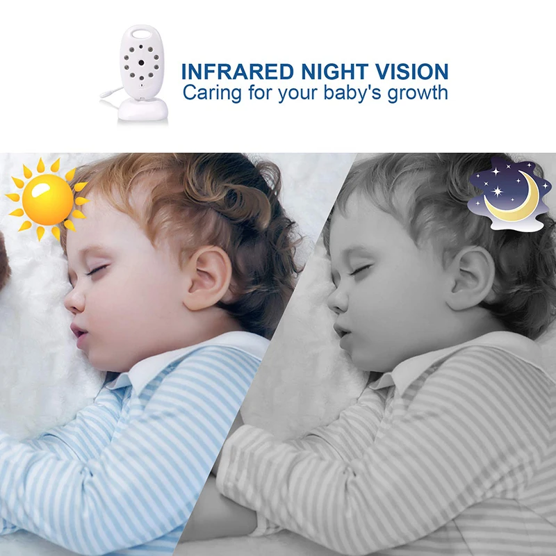 2 4 ГГц беспроводной детский фотоаппарат 0 дюймов ЖК экран видео монитор младенца