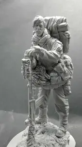 116 120 мм anicent Мужской Стенд с сумкой (с основанием) модельная фигурка из смолы наборы миниатюрный gk разборка Неокрашенный