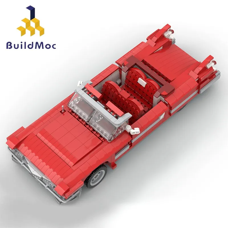 

Buildmoc, технический гоночный автомобиль, городская серия, суперкар, Спортивная модель, блоки, конструктор «сделай сам», блоки, игрушка, класси...