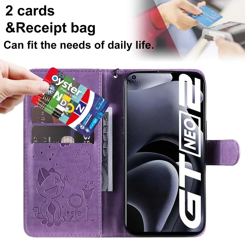 flip wallet leather case for oppo realme gt neo 2 neo2 c21 c21y c20 c20a c25 c25s c11 2021 7 8 pro 7i 8i 8s 5g phone cover coque free global shipping