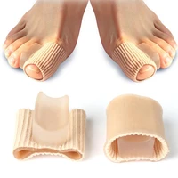 1pc silicone toes separator bunion bone ectropion adjuster toes outer appliance foot care tools hallux valgus corrector reusable