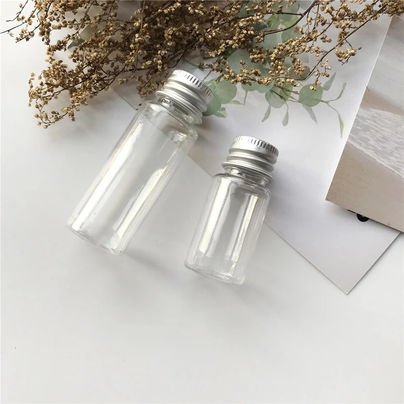 

Small Shampoo Makeup Refillable Bottles For Travel Empty Jar Cosmetic Containers Glass Sample Bottle