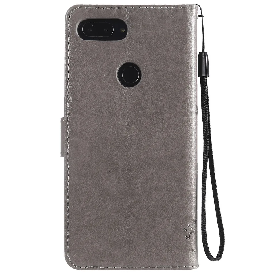 Чехол с изображением дерева кошки для huawei mate 20X20X10 Pro 9 8 7 P9 Lite P30 P20 Lite Чехол-бумажник красный серый синий откидная крышка DP06F