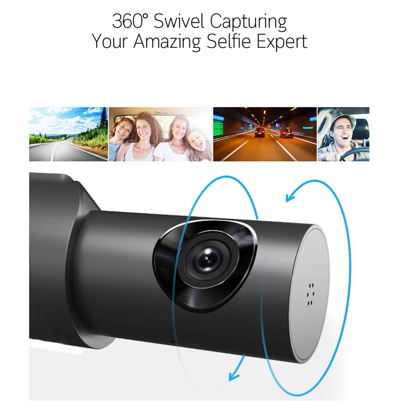 Aaba A10 Автомобильный видеорегистратор 1080P HD с функцией ночного видения Wifi