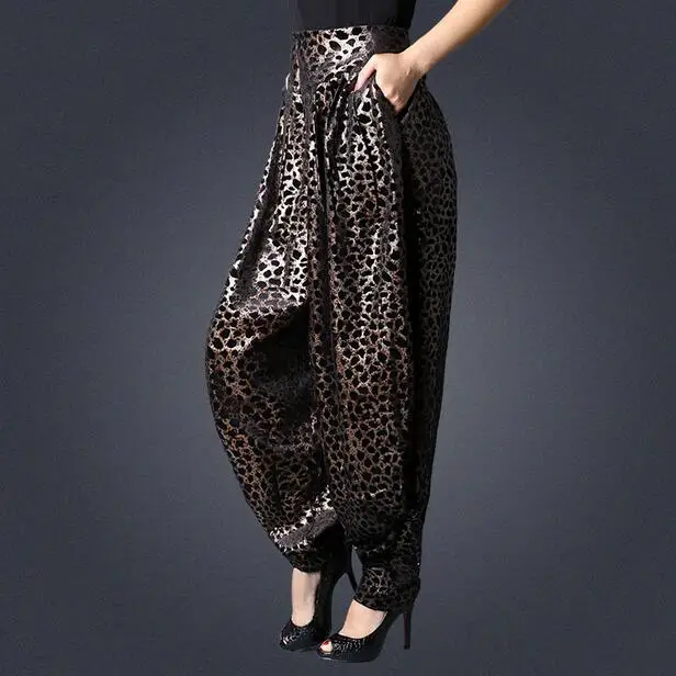 2020 летние штаны-шаровары для отдыха с высокой талией свободные широкие штаны