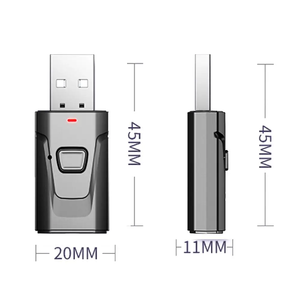 4 в 1 аудио адаптер легкий удобный USB Bluetooth 5 0 передатчик приемник 3 мм разъем AUX