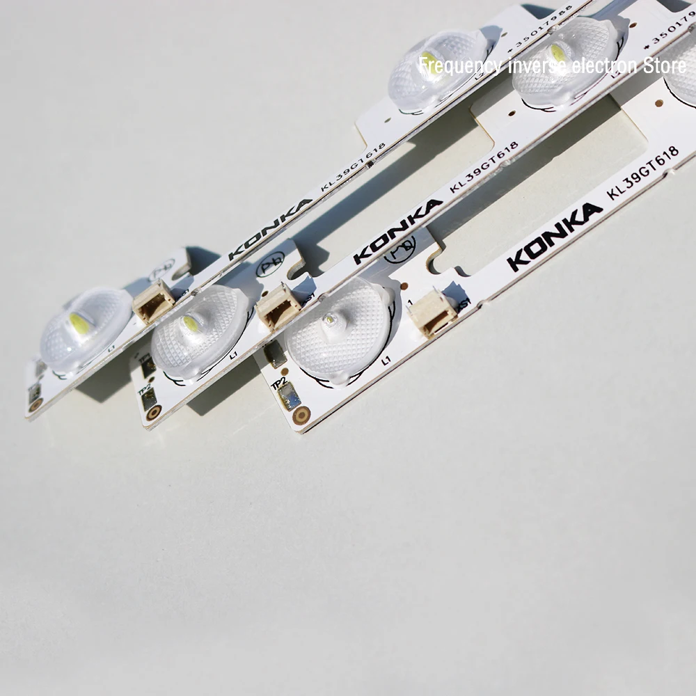 10 шт./лот светодиодный светильник бар для Konka 39 дюймов KL39GT618 35017988 жесткий светильник бар 5 светильник s