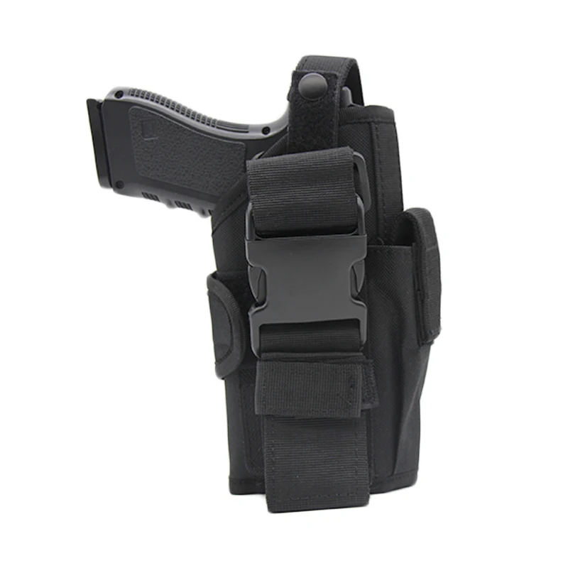 Тактический нейлоновый чехол для страйкбола с левой/правой ногой для Glock 17 19 Beretta M9, универсальный чехол для пистолета, регулируемая кобура
