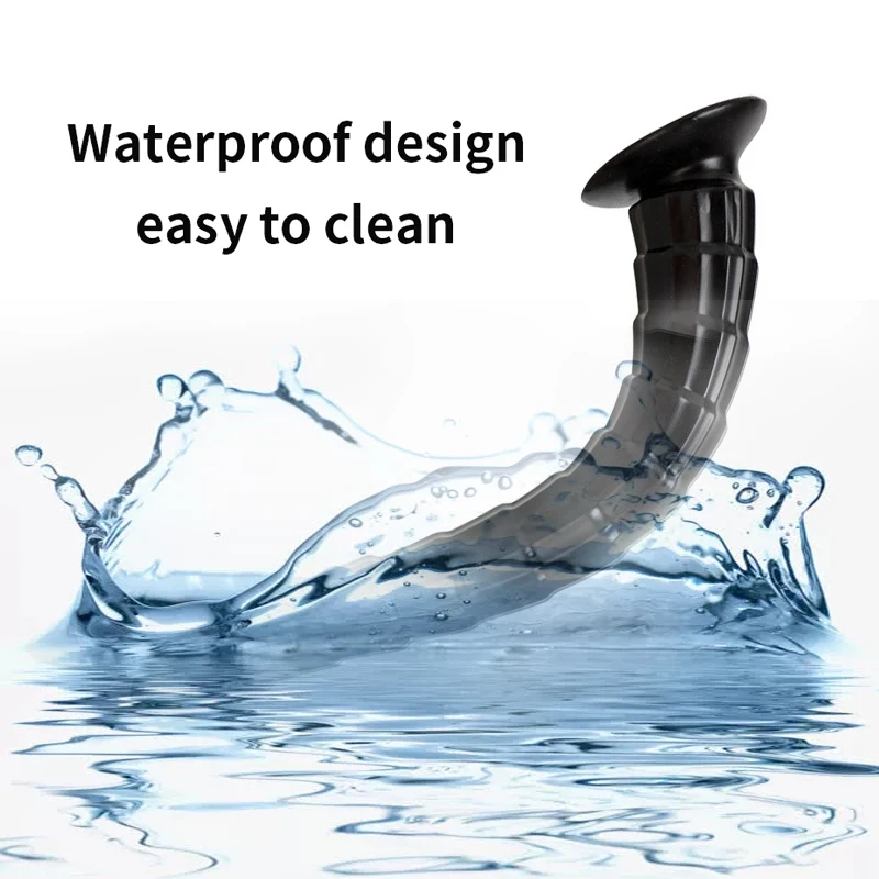 Анальная пробка GaGu с большими бусинами интимные игрушки для женщин мягкие