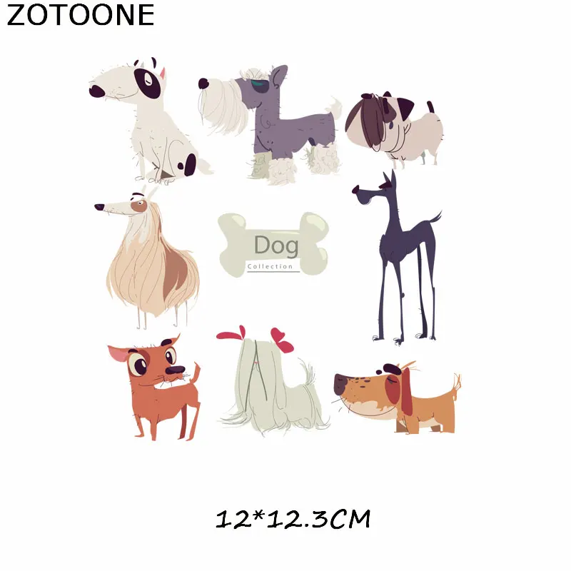 ZOTOONE, милый медведь, нашивки в форме животных, железные передачи для футболки, детский подарок, сделай сам, одежда, наклейки с милым дельфином - Цвет: 544