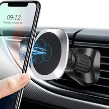 Magnetic Car Phone Holder For Phones Universal Car Air Vent Holder For iPhone 12 Cell Mobile Phone Mount GPS For Samsung Xiaomi