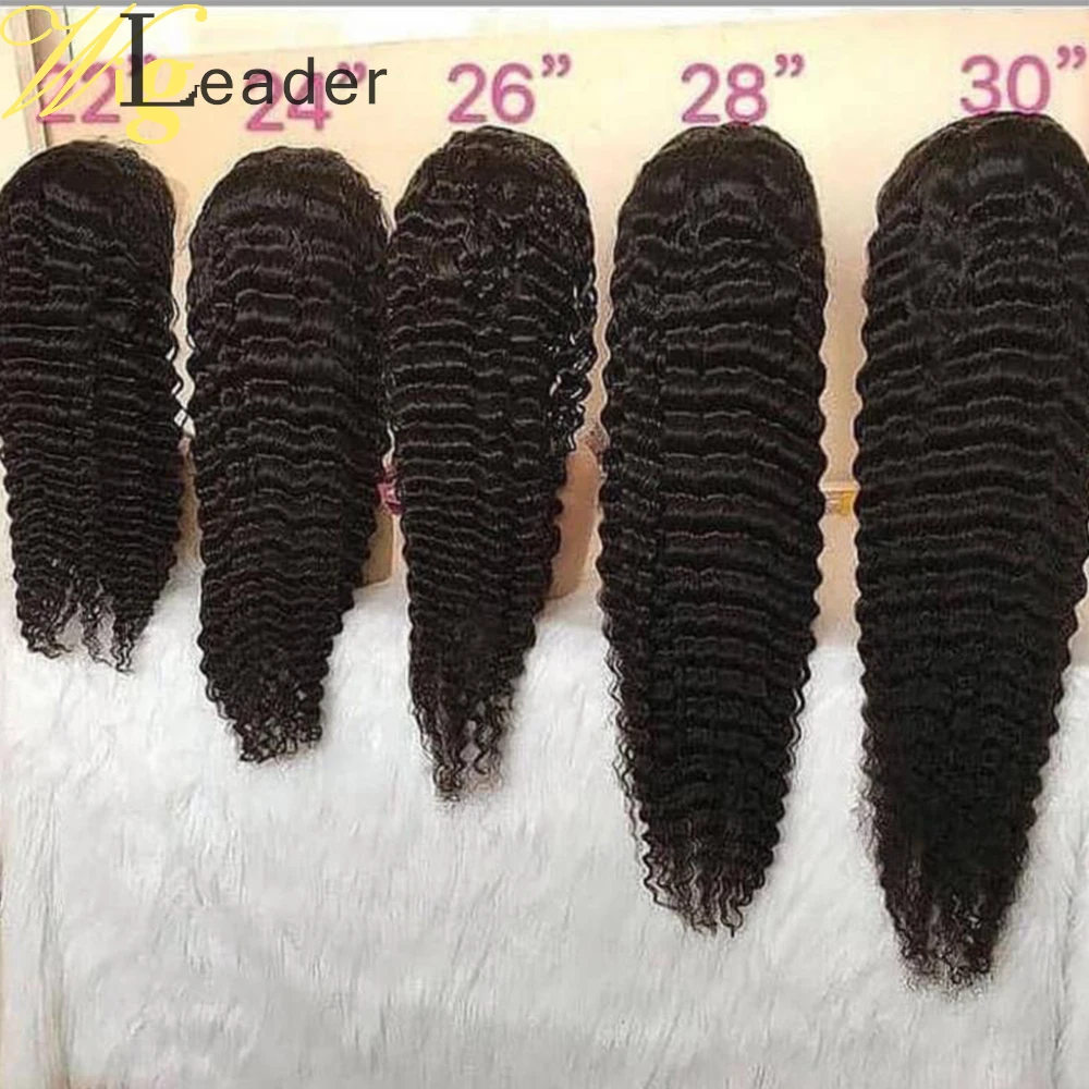 Парик Wigleader из натуральных необработанных волос 180% 13x 6 | Шиньоны и парики
