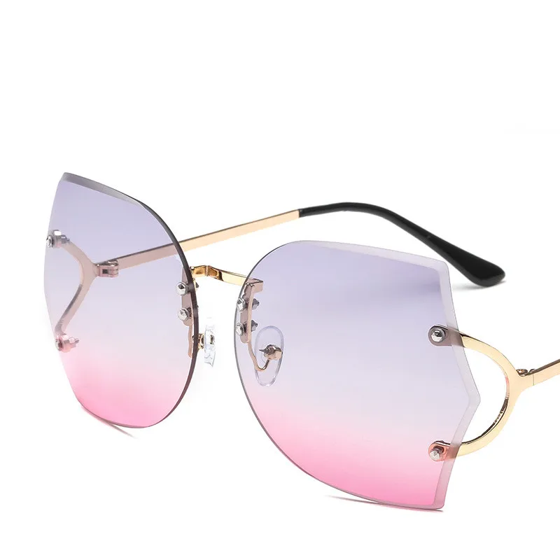 Женские и мужские солнцезащитные очки без оправы JASPEER роскошные брендовые